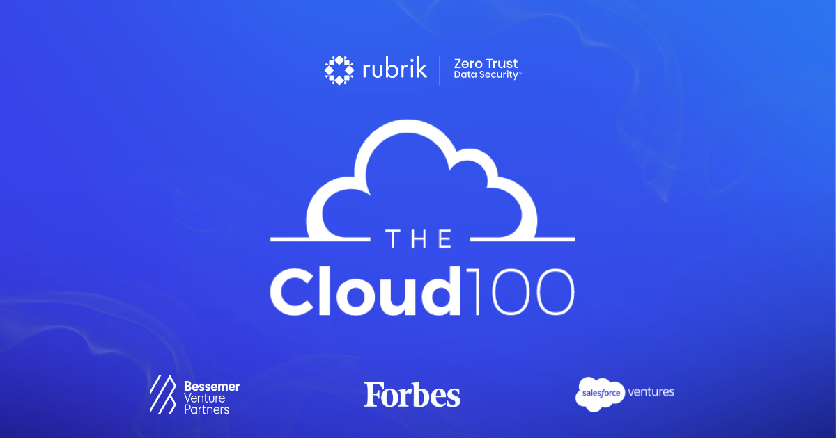 Rubrik Ranked 31 on the 2022 Forbes Cloud 100